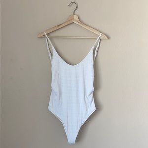 🌊 Aerie High Cut Low Back One Piece 🌊